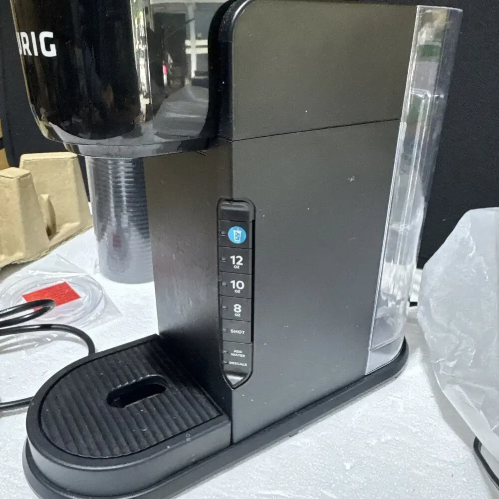 Keurig K-Café Barista Bar Single Serve Coffee Maker & Frother w/ Reusable Filter